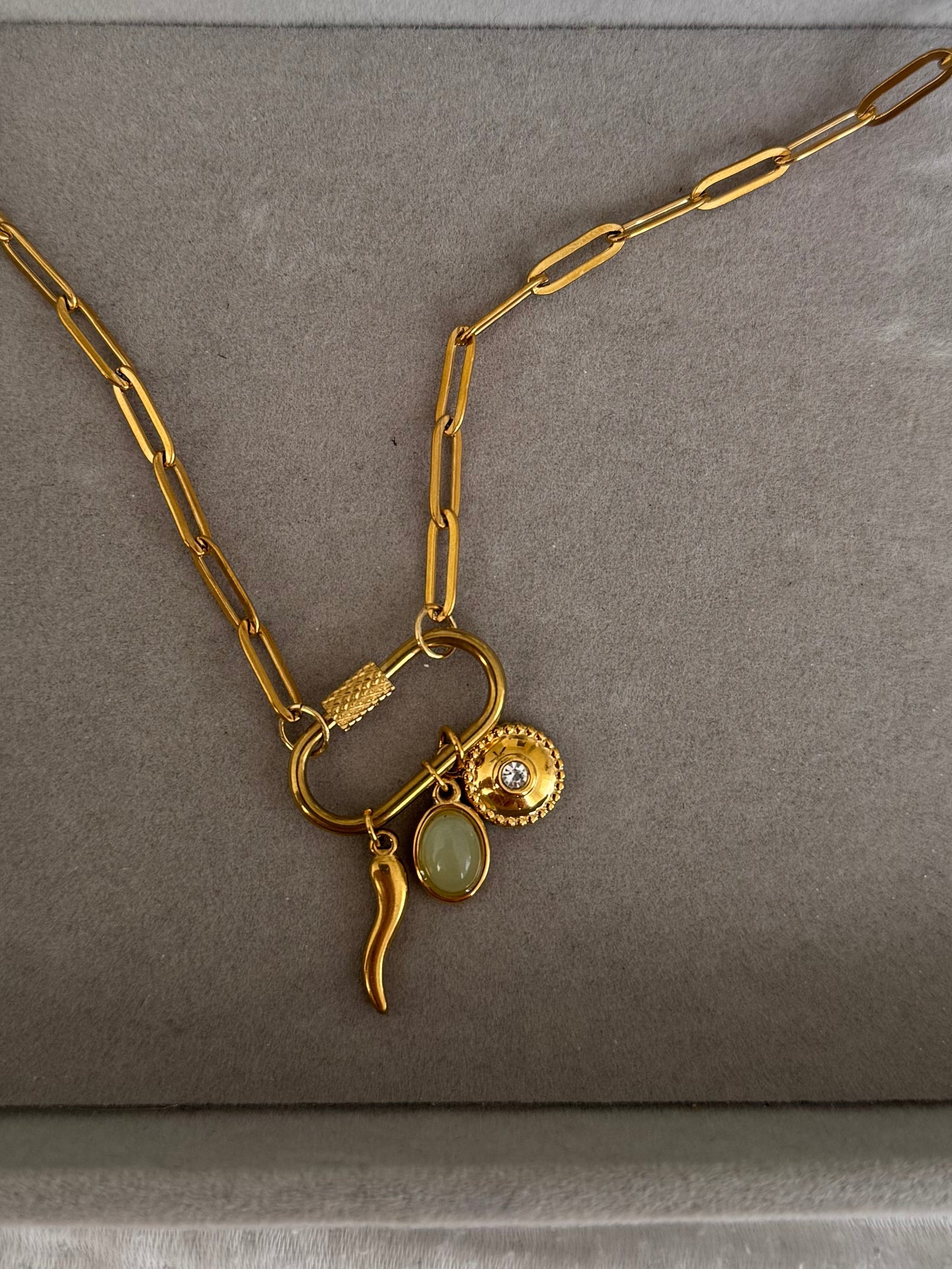 Carabiner Charm Necklaces