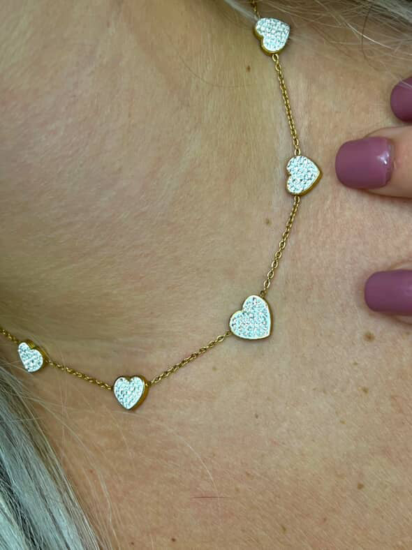 LIV X SG HEART NECKLACE